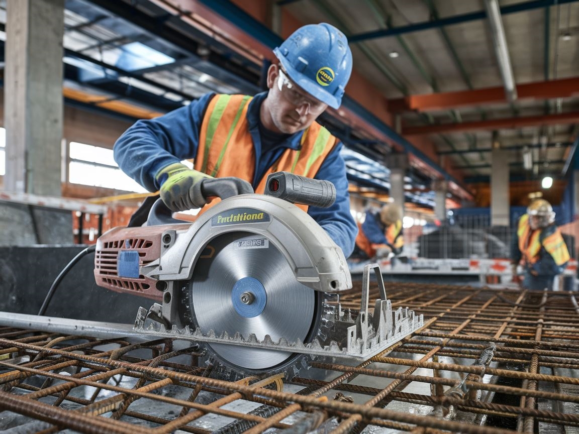 Cięcie konstrukcji betonowych tarczą diamentową